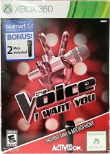 The Voice: I Want You w/ 2 Mics (Xbox 360) Pre-Owned