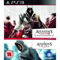 Assassin's Creed 1 + AC2: Game of the Year Edition (Playstation 3) Pre-Owned