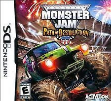 Monster Jam: Path of Destruction (Nintendo DS) Pre-Owned: Game, Manual, and Case