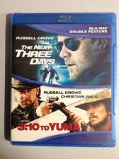 The Next Three Days / 3:10 To Yuma (Blu Ray) Pre-Owned