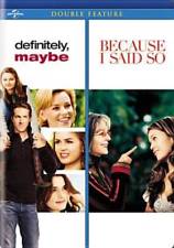 Definitely, Maybe / Because I Said So (DVD) Pre-Owned