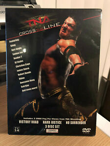 TNA Wrestling: Cross the Line (DVD) Pre-Owned