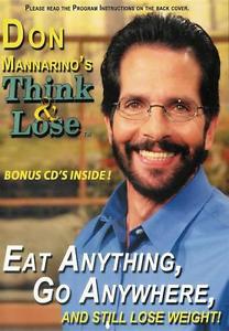 Don Mannarino's Think & Lose Weight: Eat Anything, Go Anywhere, and Still Lose Weigh! (DVD and CDs) Pre-Owned