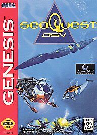 SeaQuest DSV (Sega Genesis) Pre-Owned: Cartridge, Manual, and Box