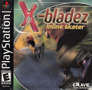 X-Bladez In Line Skating (Playstation 1) Pre-Owned: Game, Manual, and Case