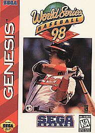 World Series Baseball 98 (Sega Genesis) Pre-Owned: Cartridge, Manual, and Box