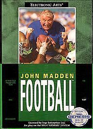 John Madden Football (Sega Genesis) Pre-Owned: Cartridge, Manual, and Box