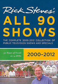 Rick Steves' Europe All 90 Shows Box Set (DVD) Pre-Owned