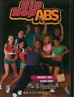 Hip Hop Abs: Dance Party Series - Rockin' Abs, Hard Body (Beachbody) (DVD) Pre-Owned