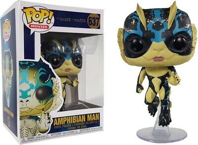 POP! Movies #637: The Shape of Water - Amphibian Man (Funko POP!) Figure and Box w/ Protector