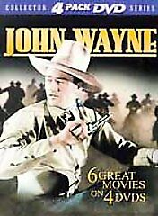 John Wayne 4-Pack: The Dawn Rider / Sagebrush Trail / Riders of Destiny The Man From Utah / Randy Rides Alone / The Lawless Frontier (DVD) Pre-Owned