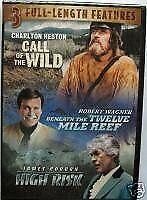 Call of the Wild / Beneath the Twelve Mile Reef / High Risk (DVD) Pre-Owned