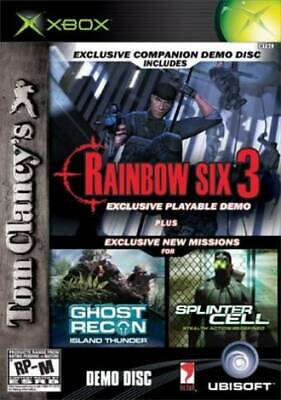 Tom Clancy's Rainbow Six 3 Exclusive Companion Demo Disc (Xbox) Pre-Owned