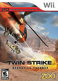 Twin Strike: Operation Thunder (Nintendo Wii) Pre-Owned