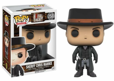 POP! Movies #258: The H8ful Eight - Sheriff Chris Mannix (Funko POP!) Figure and Box w/ Protector