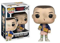 POP! Television #421: Stranger Things - Eleven With Eggos (Funko POP!) Figure and Box w/ Protector