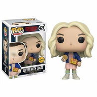 POP! Television #421: Stranger Things - Eleven with Eggos (Limited Chase Edition) (Funko POP!) Figure and Box w/ Protector