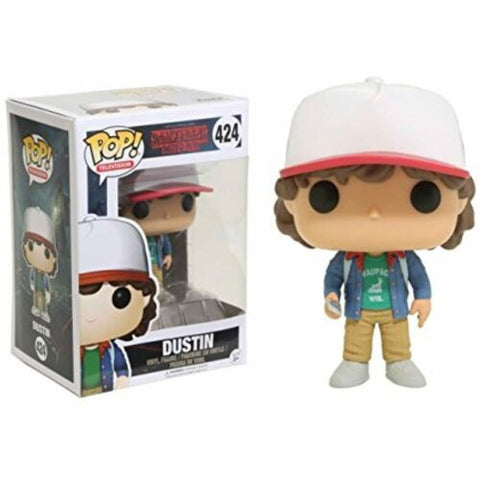 POP! Television #424: Stranger Things - Dustin (Funko POP!) Figure and Box w/ Protector