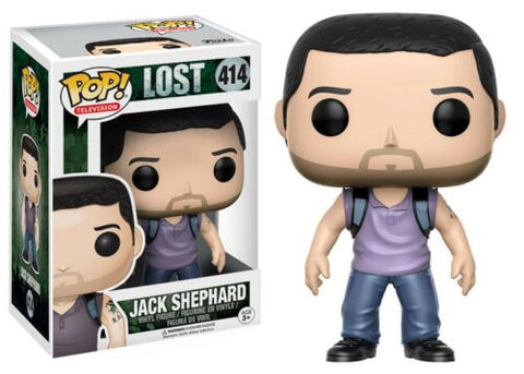 POP! Television #414: Lost - Jack Shephard (Funko POP!) Figure and Box w/ Protector