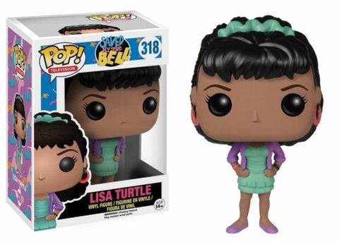POP! Television #318: Saved By The Bell - Lisa Turtle (Funko POP!) Figure and Box w/ Protector