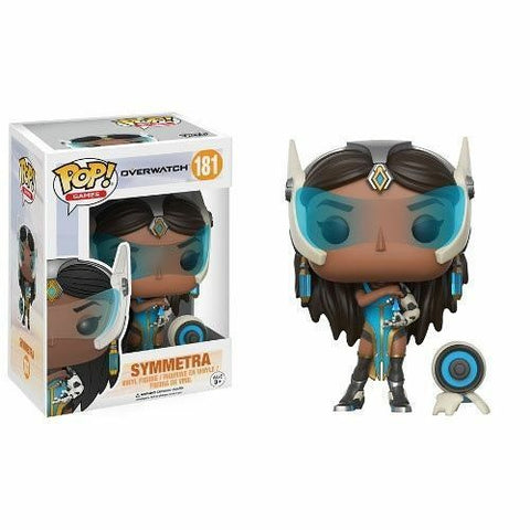 POP! Games #181: Overwatch - Symmetra (Funko POP!) Figure and Box w/ Protector