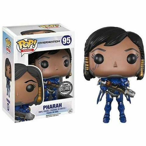 POP! Games #95: Overwatch - Pharah (Blizzard Intertainment Exclusive) (Funko POP!) Figure and Box w/ Protector