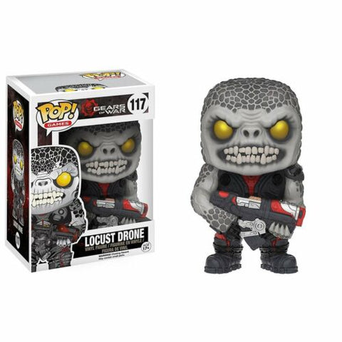POP! Games #117: Gears of War - Locust Drone (Funko POP!) Figure and Box w/ Protector