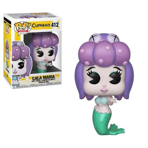 POP! Games #412: Cuphead - Cala Maria (Funko POP!) Figure and Box w/ Protector