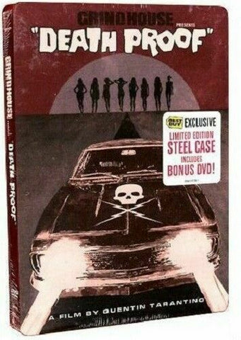 Grindhouse Presents: "Death Proof" (3-Disc Steelbook Edition) (DVD) Pre-Owned