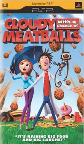 Cloudy With A Chance Of Meatballs (PSP UMD Movie) Pre-Owned