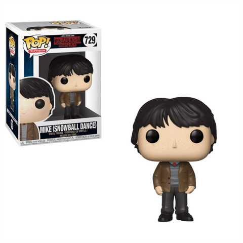 POP! Television #729: Stranger Things - Mike (Snowball Dance) (Funko POP!) Figure and Box w/ Protector
