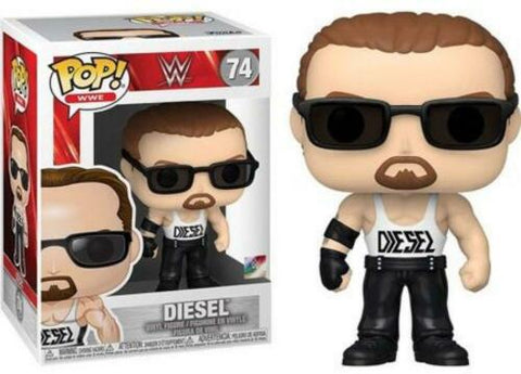 POP! WWE #74: Diesel (Funko POP!) Figure and Box w/ Protector