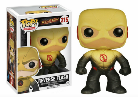 POP! Television #215: The Flash - Reverse Flash (Funko POP!) Figure and Box w/ Protector