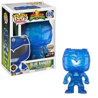 POP! Television #410: Mighty Morphin Power Rangers - Blue Ranger (Morphing Exclusive) (Gamestop Exclusive) (Funko POP!) Figure and Box w/ Protector