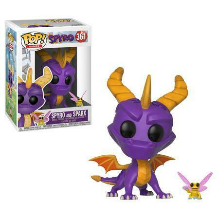 POP! Games #361: Spyro - Spyro and Sparx (Funko POP!) Figure and Box w/ Protector