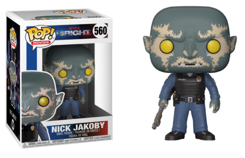 POP! Movies #560: Bright - Nick Jakoby (Funko POP!) Figure and Box w/ Protector