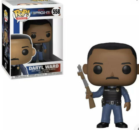 POP! Movies #58: Bright - Daryl Ward (Funko POP!) Figure and Box w/ Protector