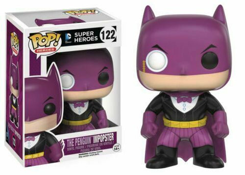 POP! Heroes #122: DC Comics Super Heroes (Batman) The Penguin Imposter (Funko POP!) Figure and Box + Protector