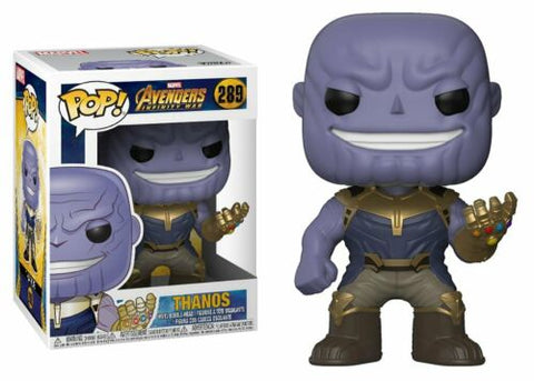 POP! Marvel #289: Avengers Infinity War - Thanos (Funko POP! Bobble-Head) Figure and Box w/ Protector