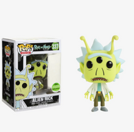 POP! Animation #337: Rick and Morty - Alien Rick (2018 Spring Convention Exclusive) (Funko POP!) Figure and Box w/ Protector