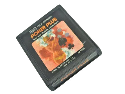 Poker Plus - (Sears / Tele-Games - 4975151) (Atari 2600) Pre-Owned: Cartridge Only
