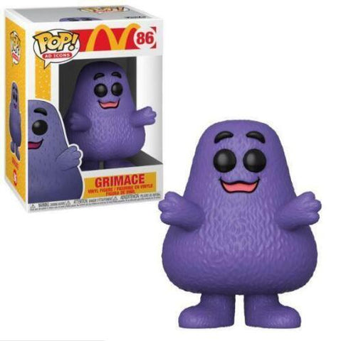 POP! Ad Icons #86: McDonald's - Grimace (Funko POP!) Figure and Box w/ Protector
