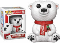 POP! Ad Icons: #58 Coka Cola Polar Bear (Funko POP!) Figure and Original Box
