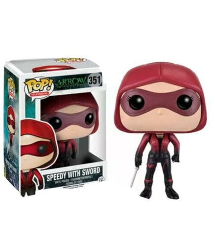 POP! Television #351: Arrow The Television Series - Speedy With Sword (Funko POP!) Figure and Box w/ Protector