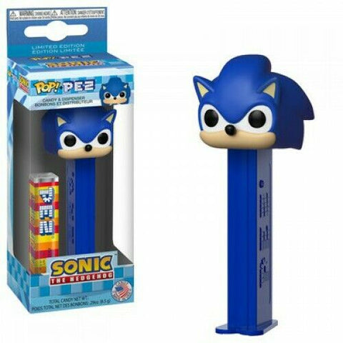 Sonic The Hedgehog (Limited Edition PEZ Candy Dispenser) (Funko POP! + PEZ) New in Box