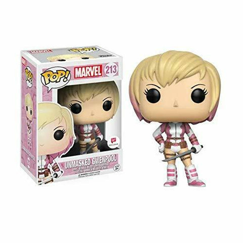 POP! Marvel #213: Unmasked Gwenpool (Wal-Greens Exclusive) (Funko POP! Bobblehead) Figure and Original Box