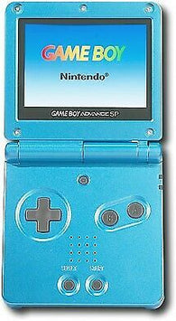 System - Surf Blue (Nintendo Game Boy Advance SP) Pre-Owned