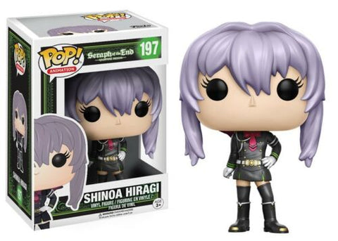 POP! Animation #197: Seraph of the End - Vampire Reign - Shinoa Hiragi (Funko POP!) Figure and Box w/ Protector