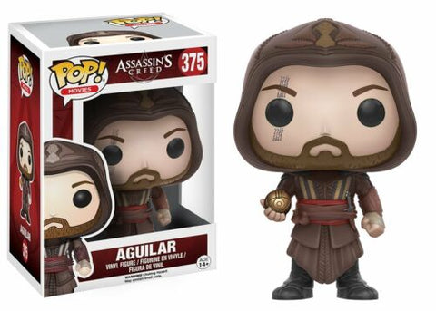 POP! Movies #375: Assassin's Creed - Aguilar (Funko POP!) Figure and Box w/ Protector