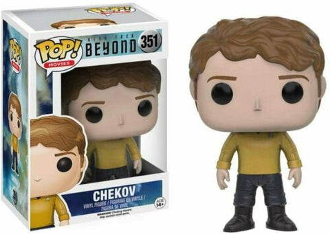 POP! Movies #351: Star Trek Beyond - Chekov (Funko POP!) Figure and Box w/ Protector